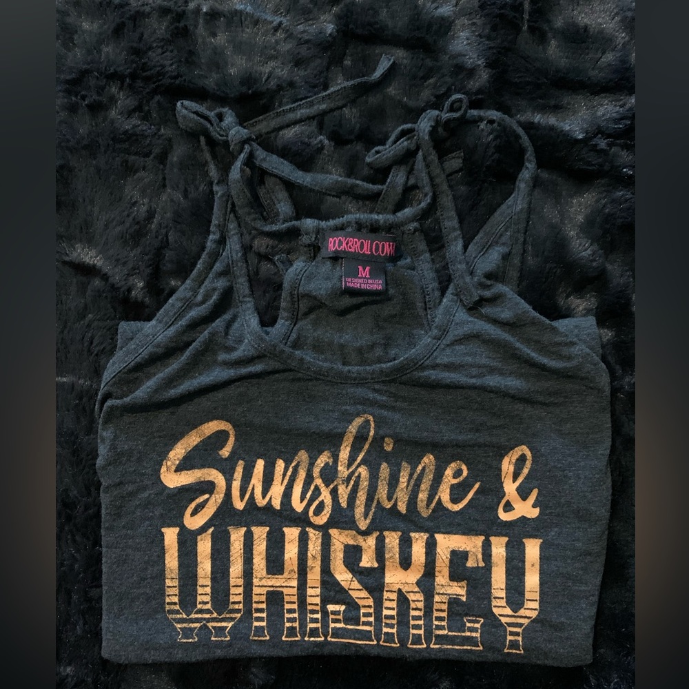 Sunshine & Whiskey Tank - Picture 3 of 3